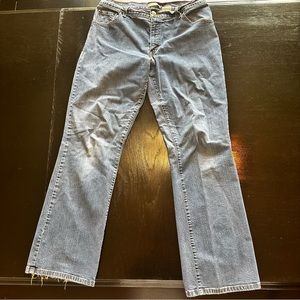 Retro Levi’s 550 Bootcut Size 12 Medium Wash Y2k Denim Jeans Bootcut Mom Jean